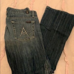 7 for all mankind FLARE leg jeans.